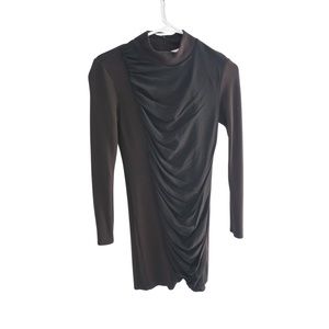 Philosophy Black Mini Dress in Size S